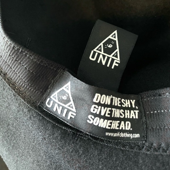 UNIF Concho Hat | Black | One Size - Picture 5 of 6